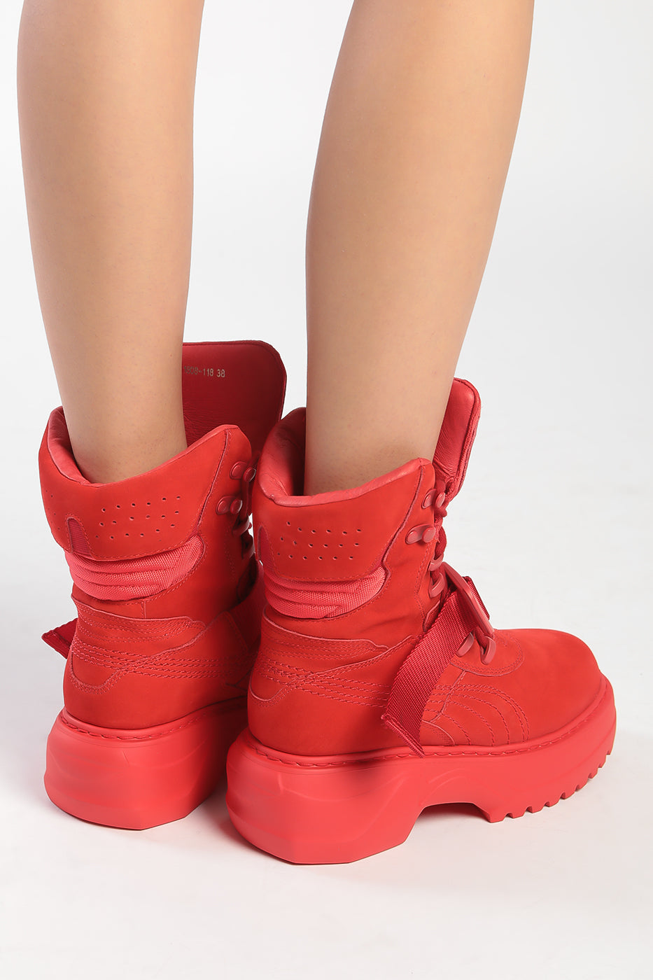 Bold Red Women’s Sneakers - Trendy & Comfortable Fall Footwear