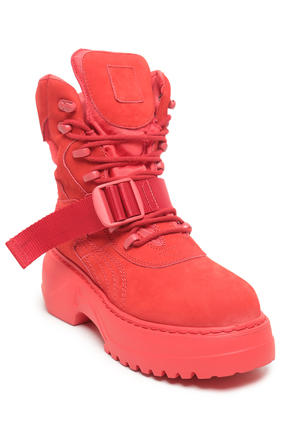 Bold Red Women’s Sneakers - Trendy & Comfortable Fall Footwear