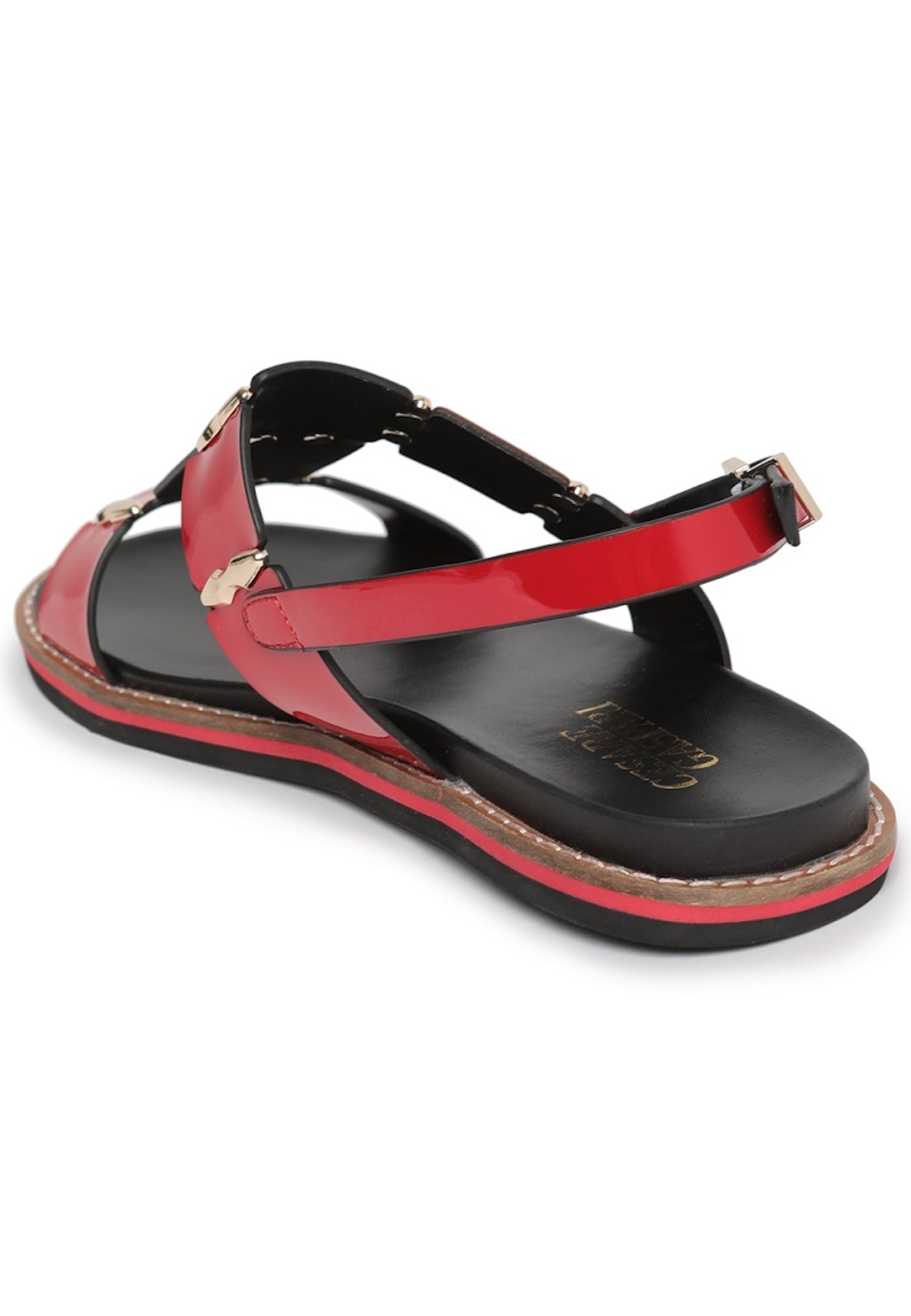 Flat Sole Leather Urban Sandals