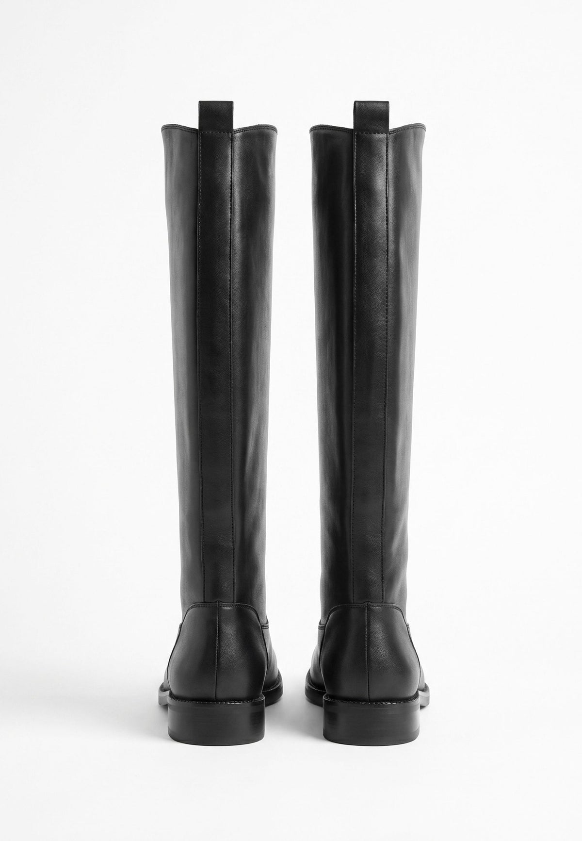 Heritage Leather Riding Boots - Black