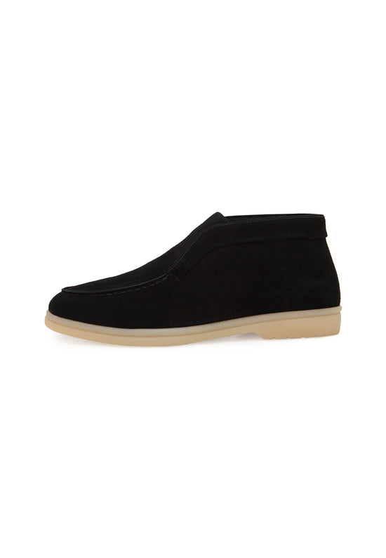 Loafers Wool Step High – Czarny