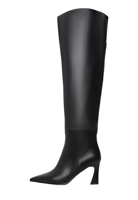 Classic Knee-High Boots Iris - Black