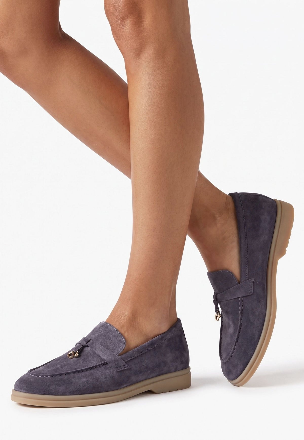 Mocassini con platform Aurelia – Grigio