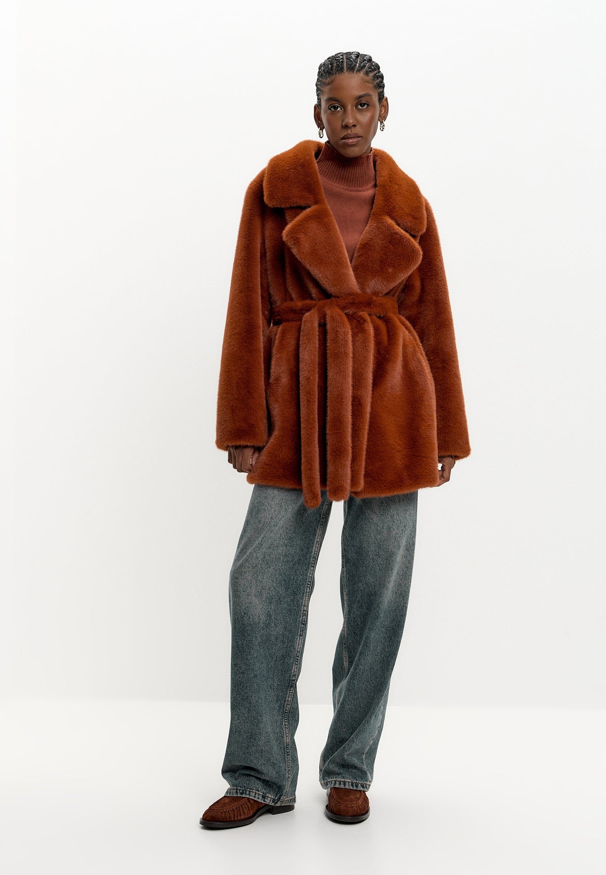 Cappotto classico – Terracotta