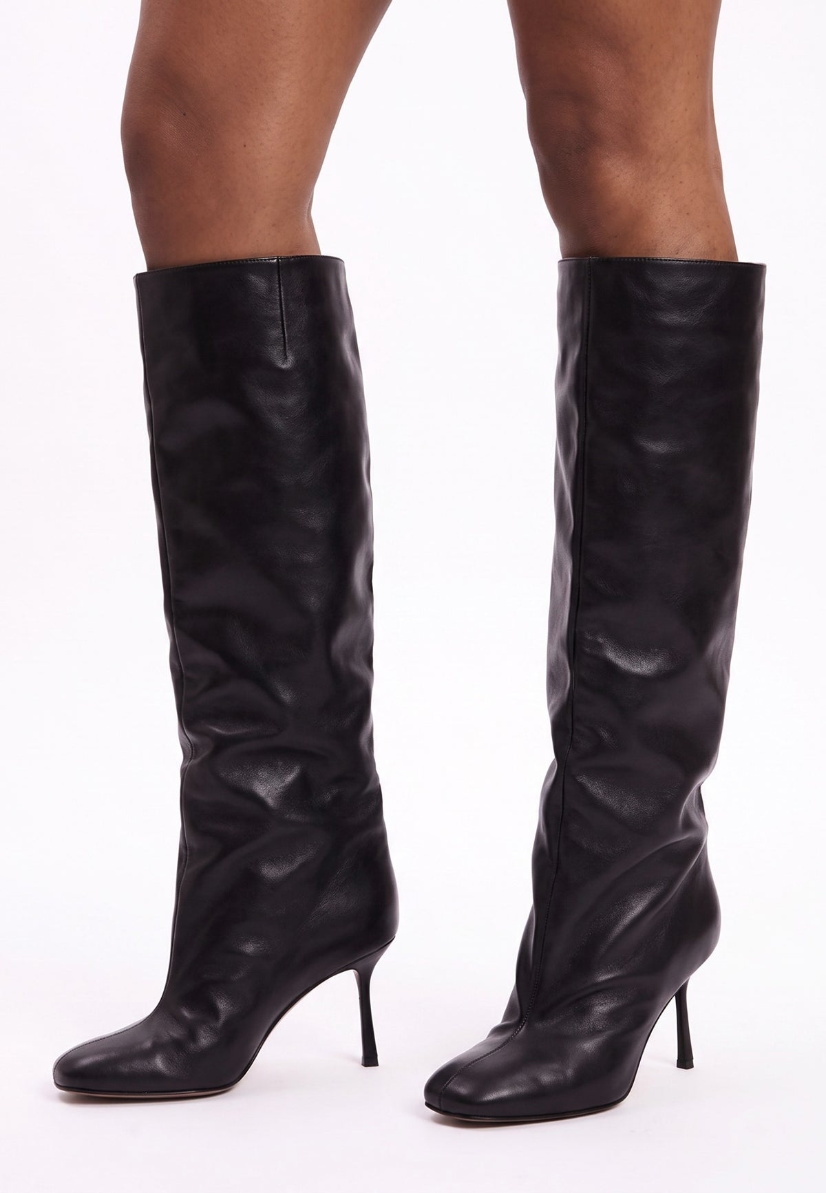 Botines de tacón stiletto – Negro