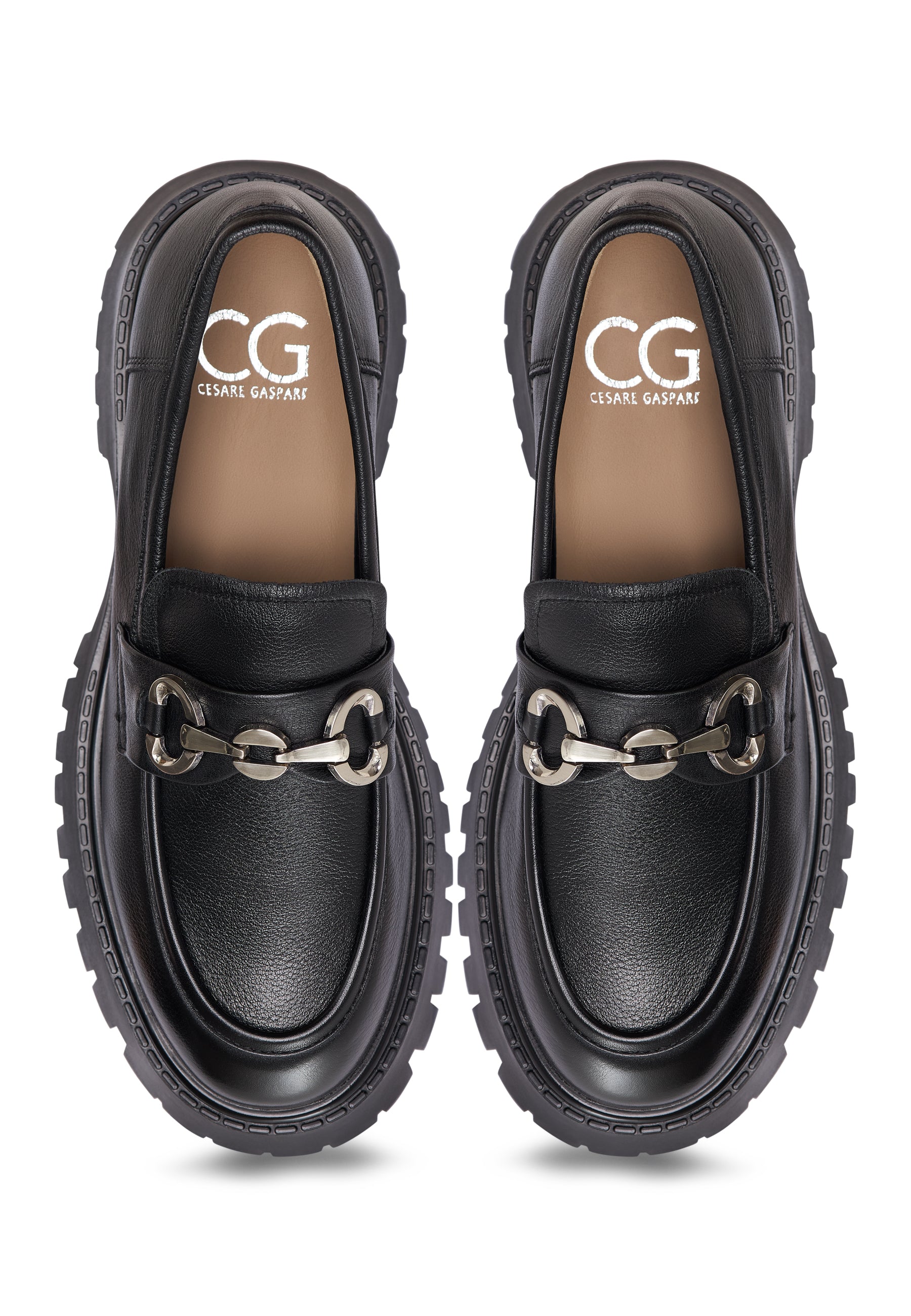 Elegant Chunky Loafers Bry - Black