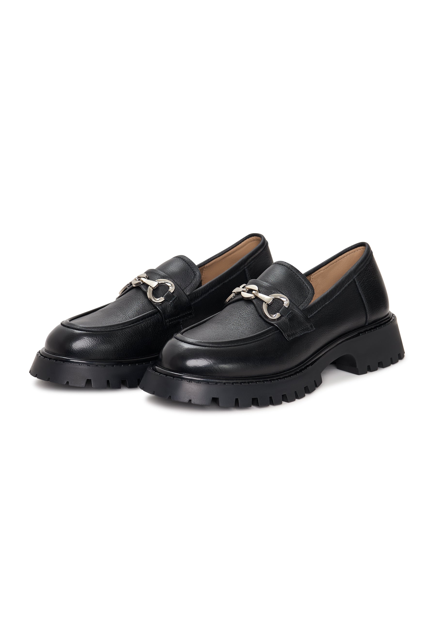 Elegant Chunky Loafers Bry - Black