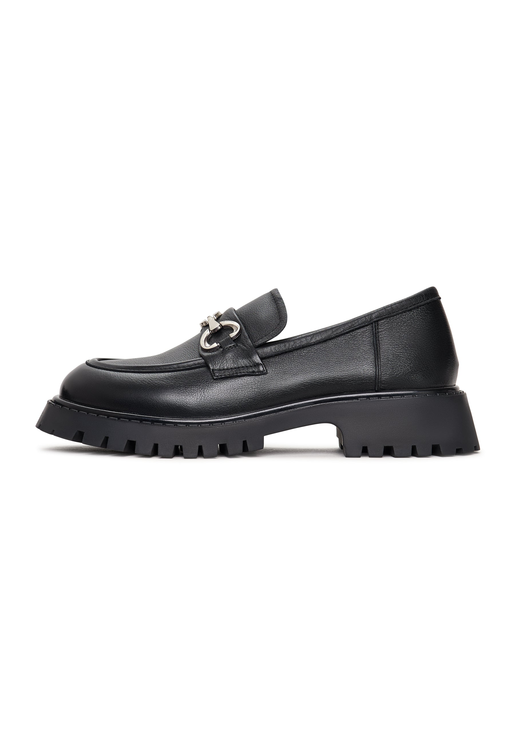 Elegant Chunky Loafers Bry - Black