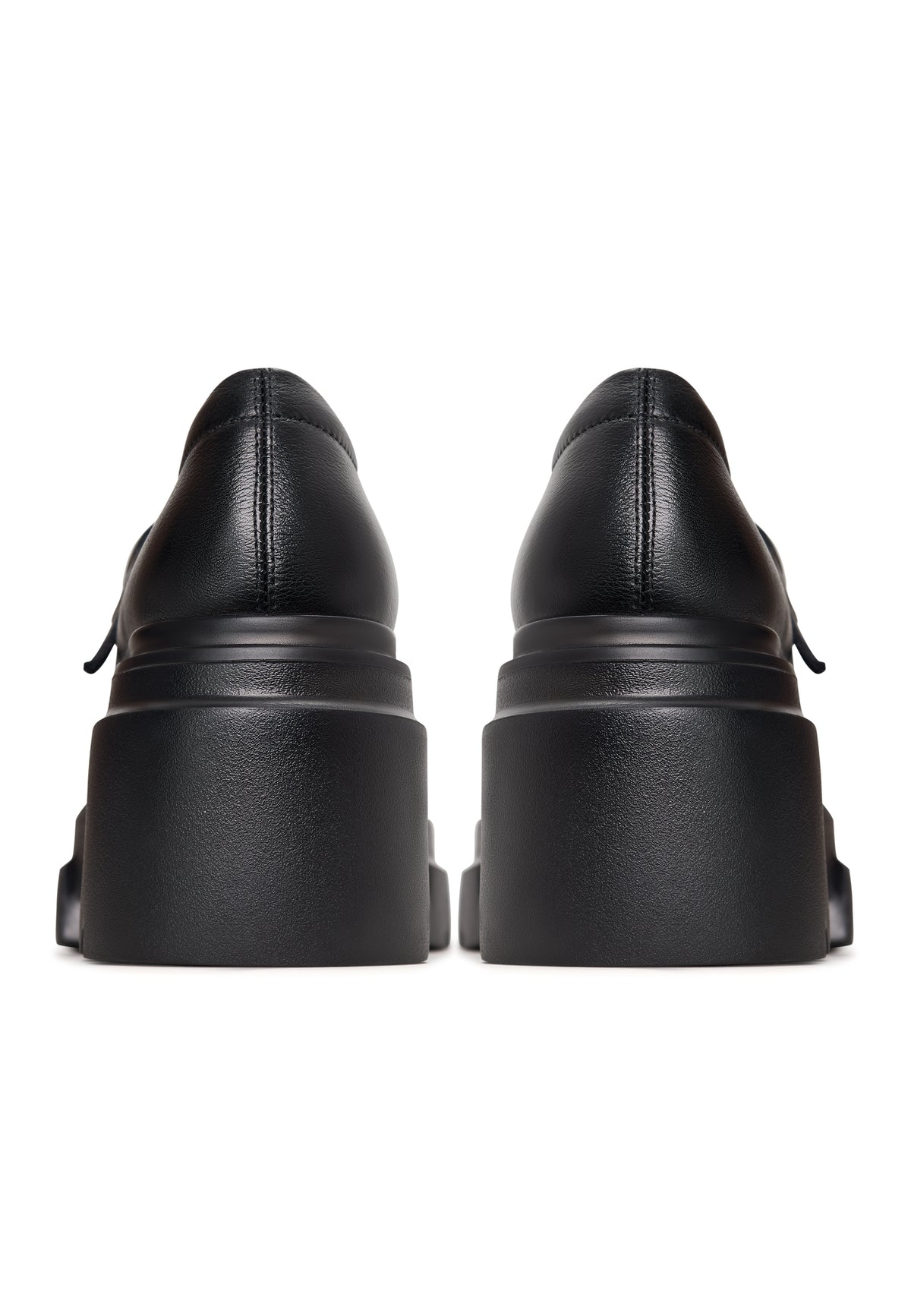 Bold Chunky Loafers Em - Black