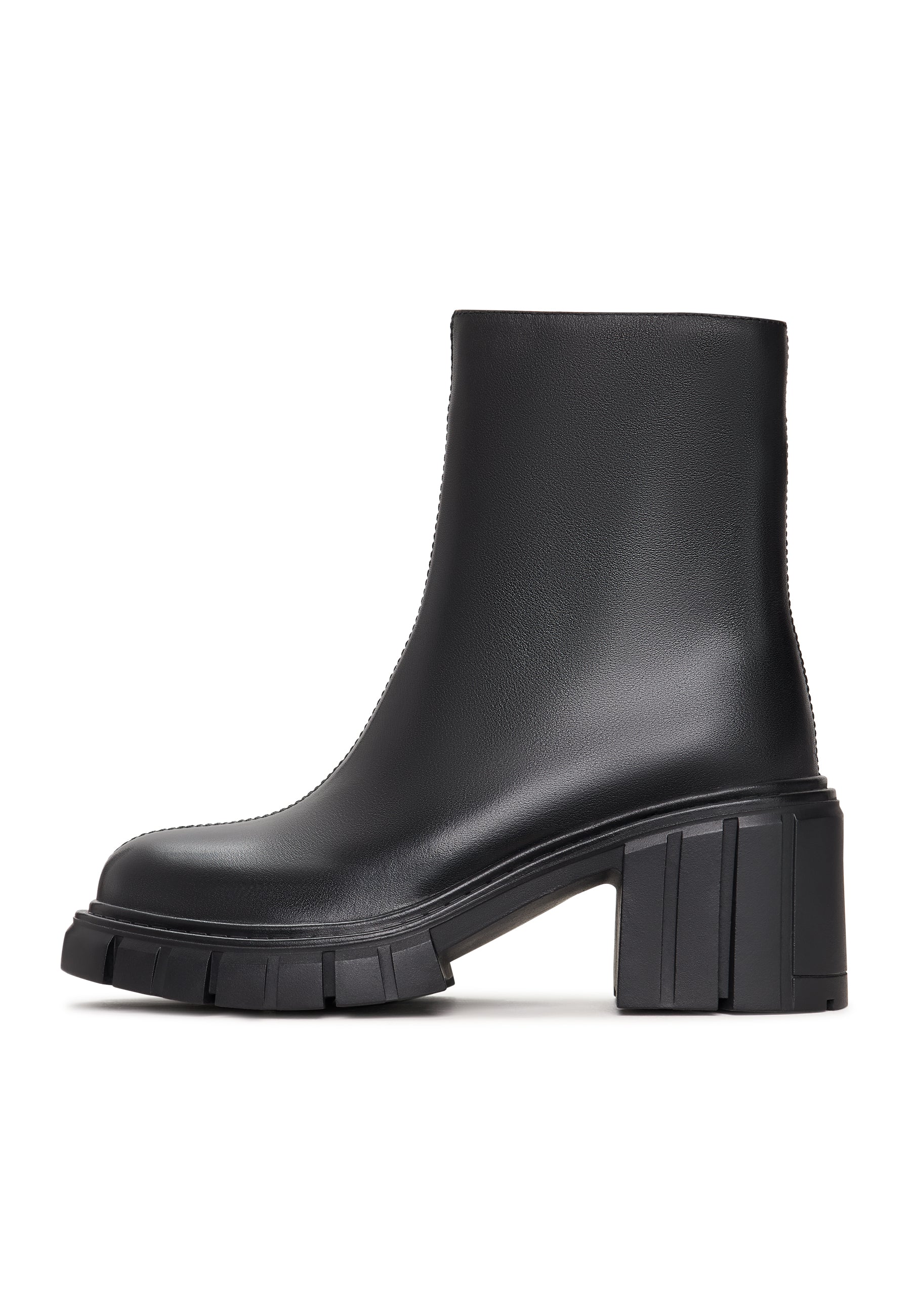 Dynamische Stiefel mit klobigem Absatz Gio - Schwarz