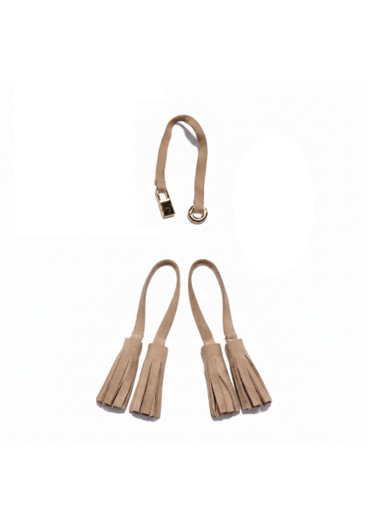 Aurelia mokkasiner med platform – Beige