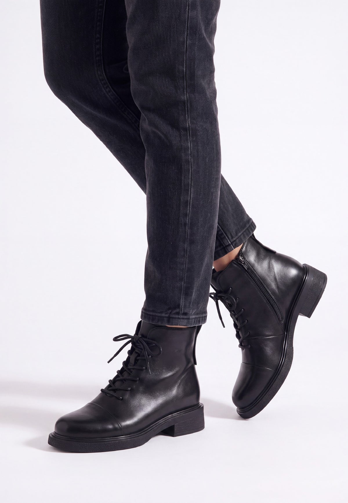 Stivale in pelle Urban Forge