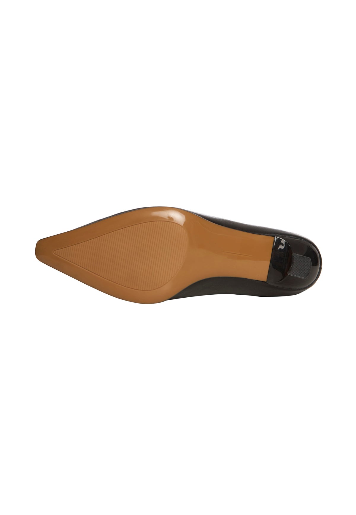 Bottines à bout pointu et talon kitten – Noir