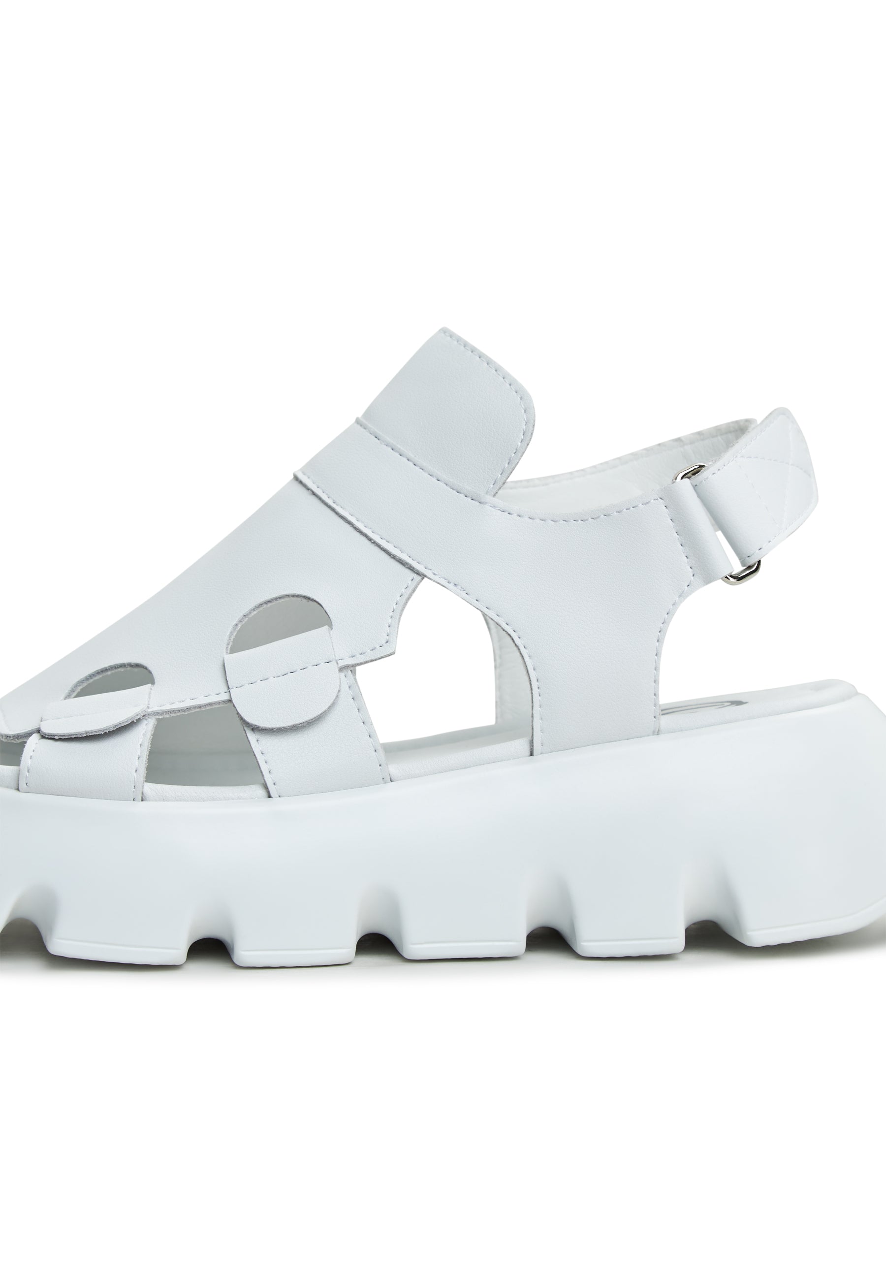 Platform Sandals Amelie - White