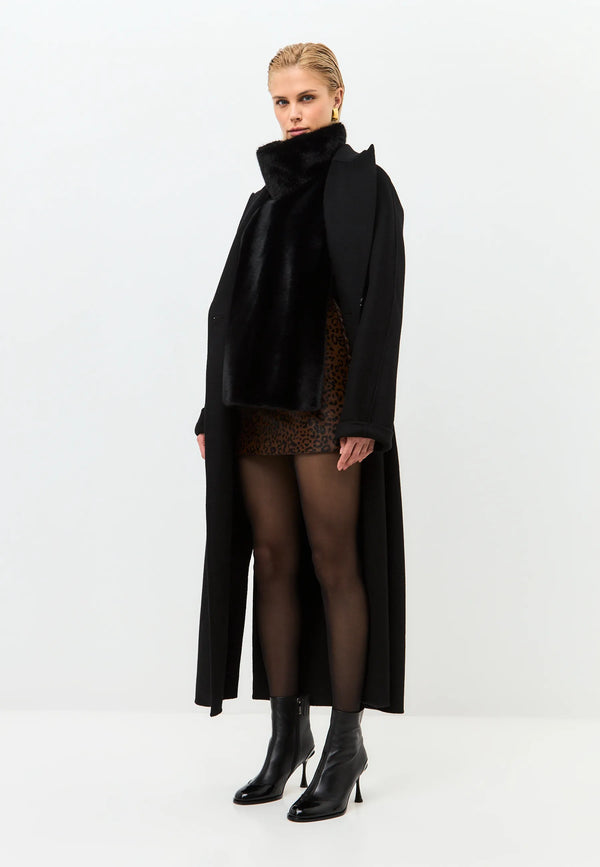 Gloss Cap Toe Stiletto Ankle Boot