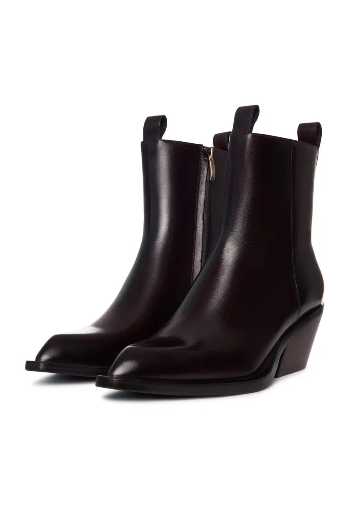 Western Edge Ankle Boots