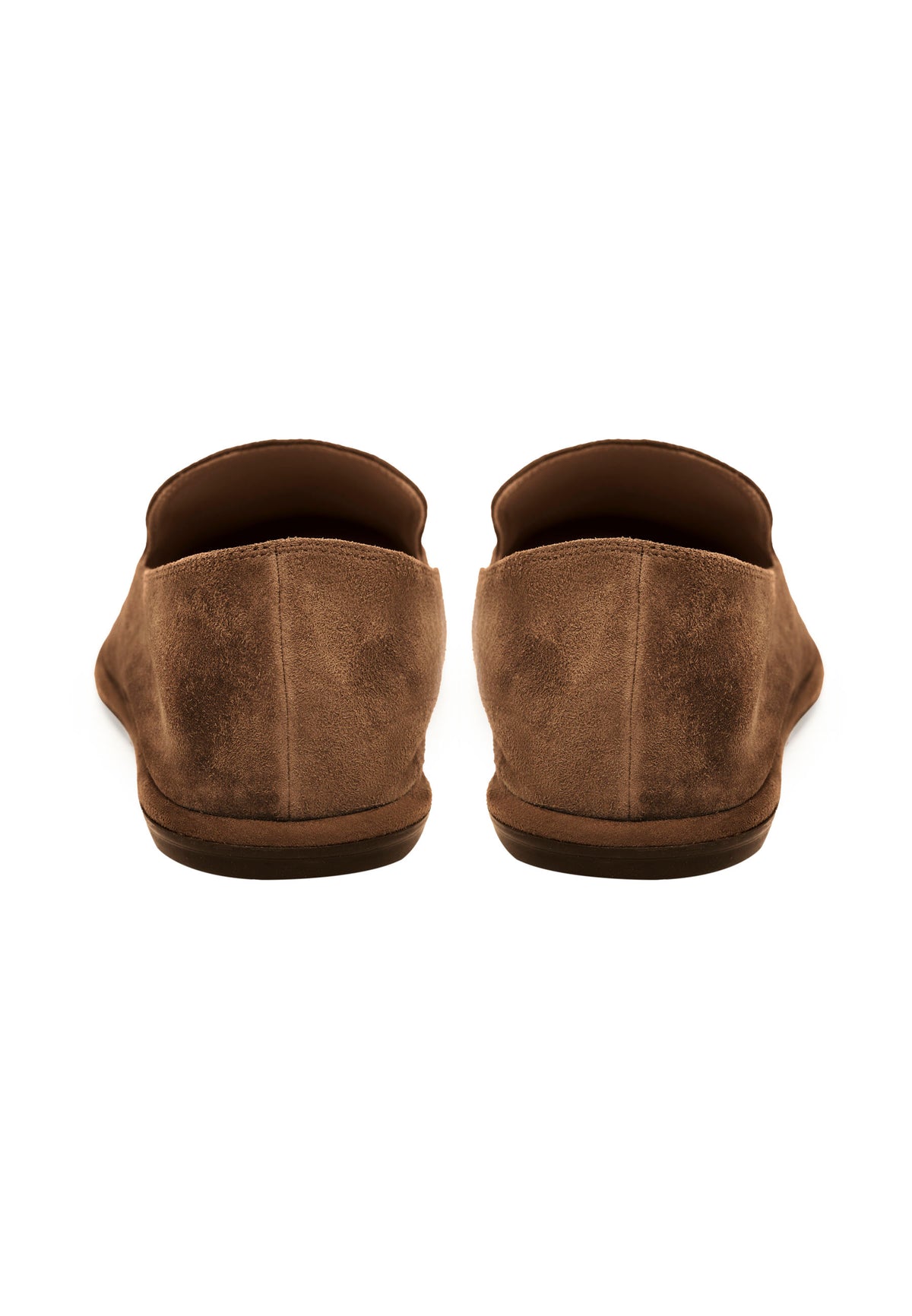 Soft Step Suede Loafers – Golden Brown