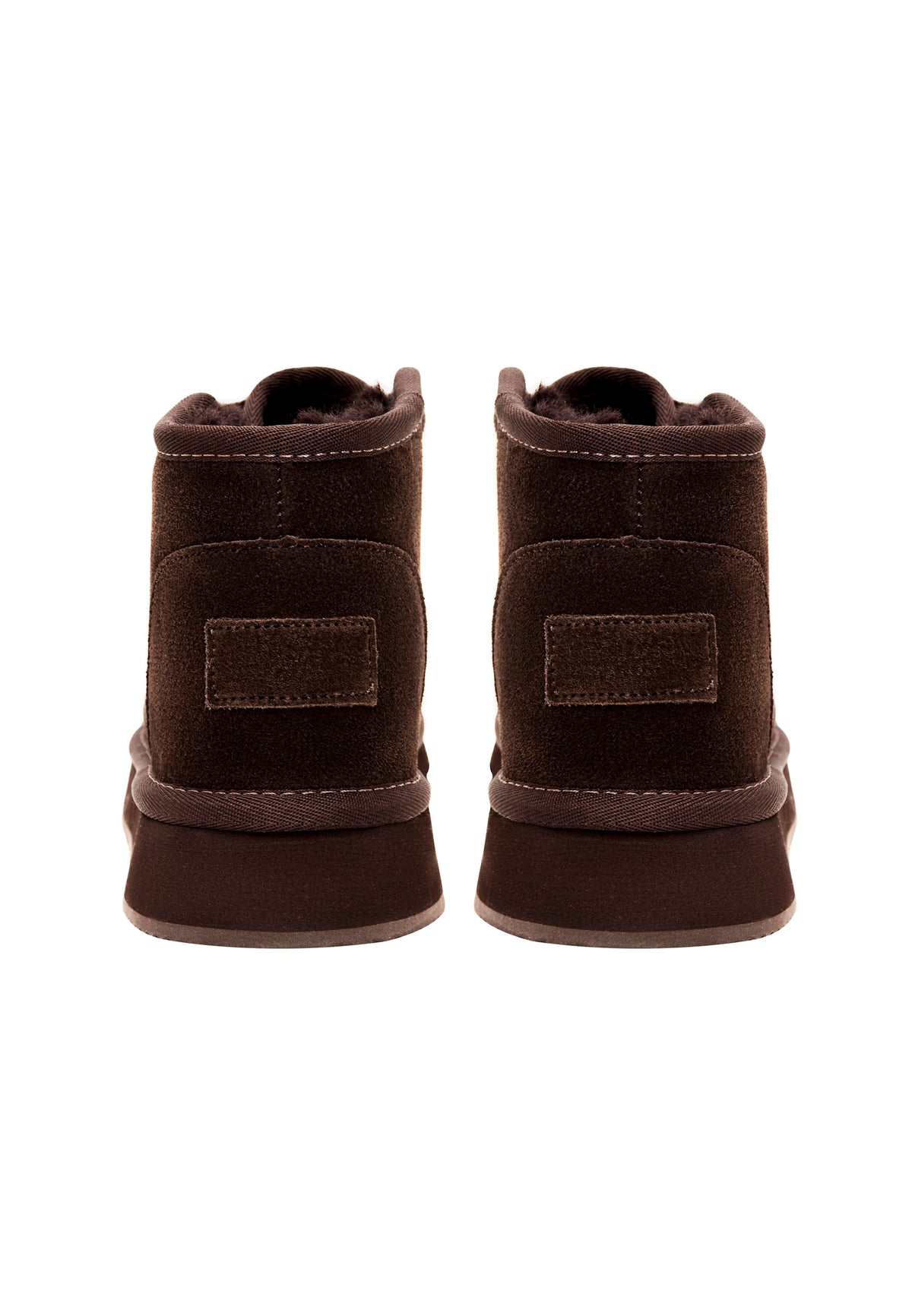 Bottines Cozy Trek – Marron foncé