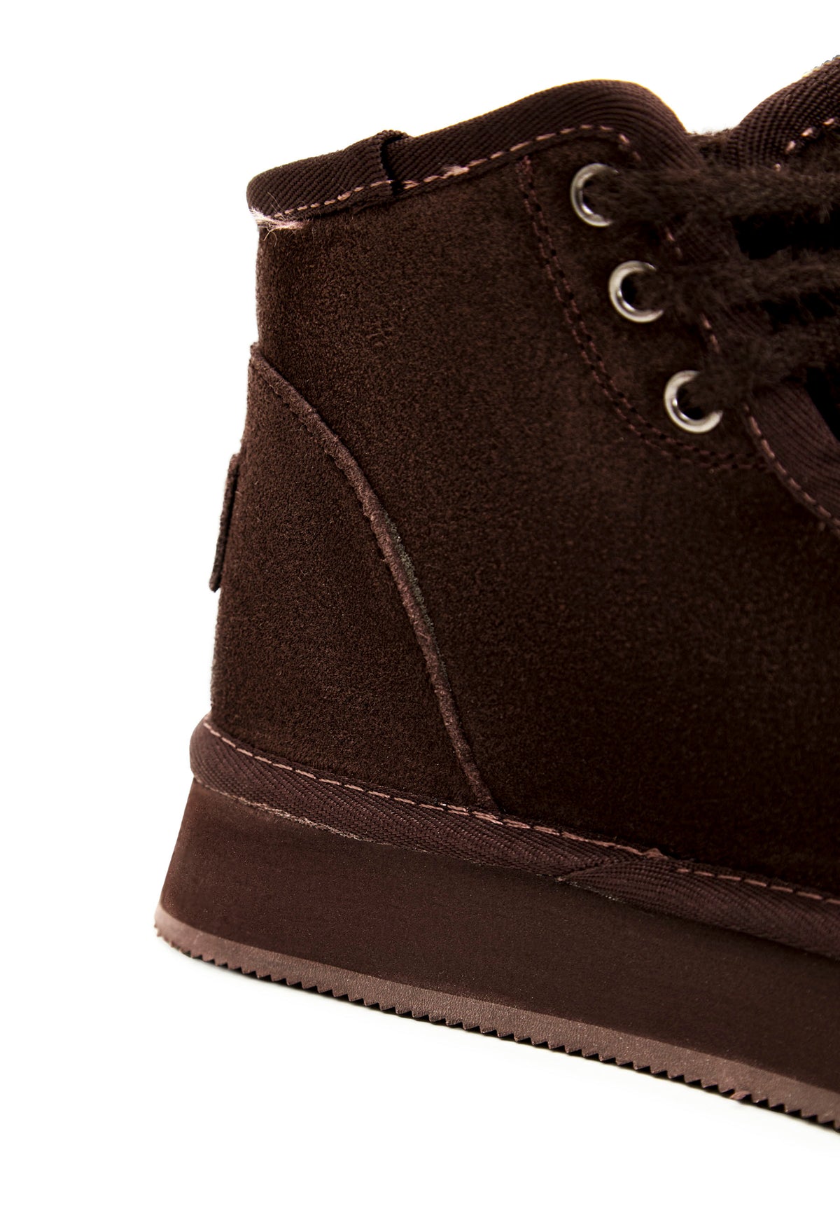 Bottines Cozy Trek – Marron foncé