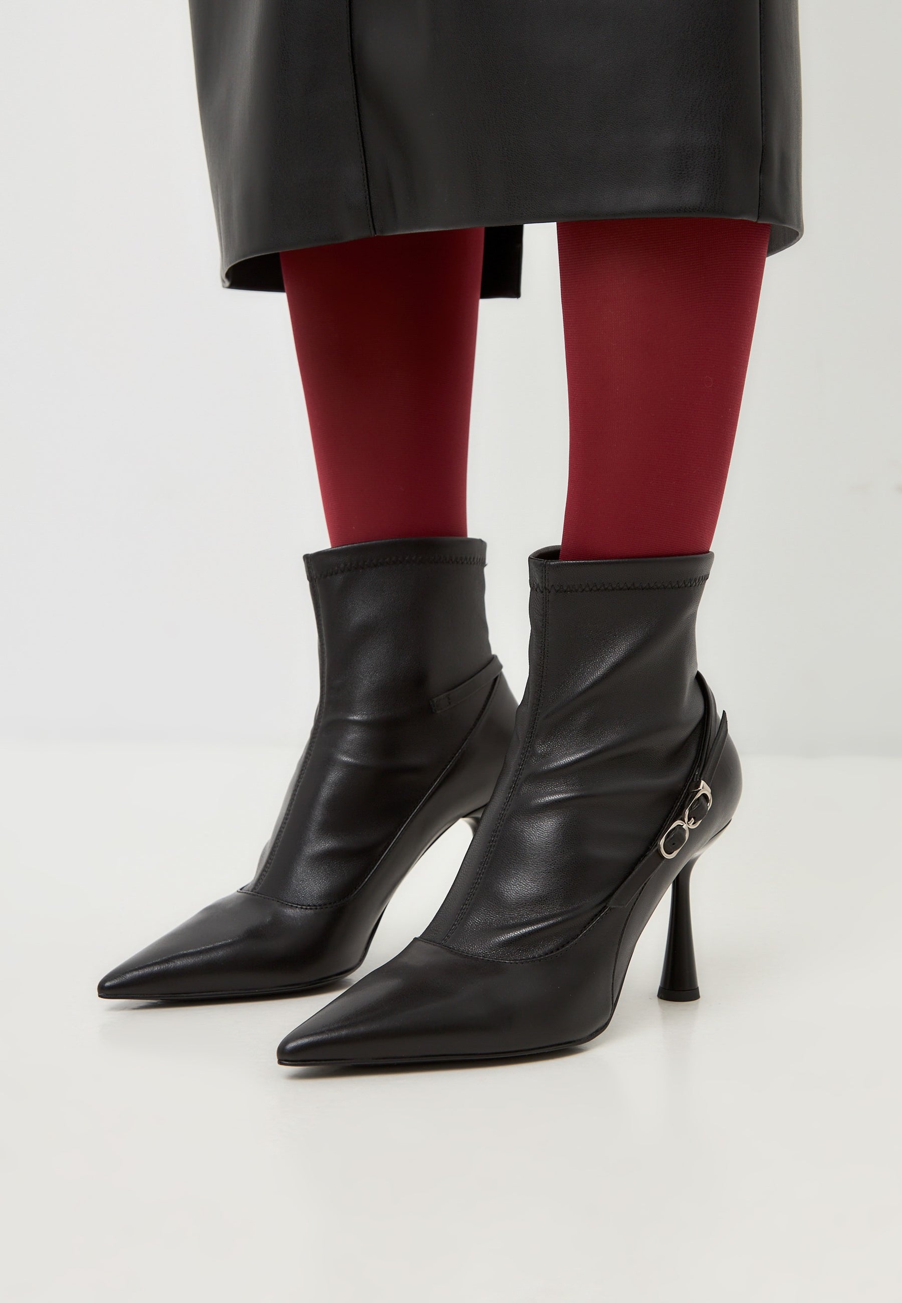 Stiletto Ankle Boots Amelia - Black