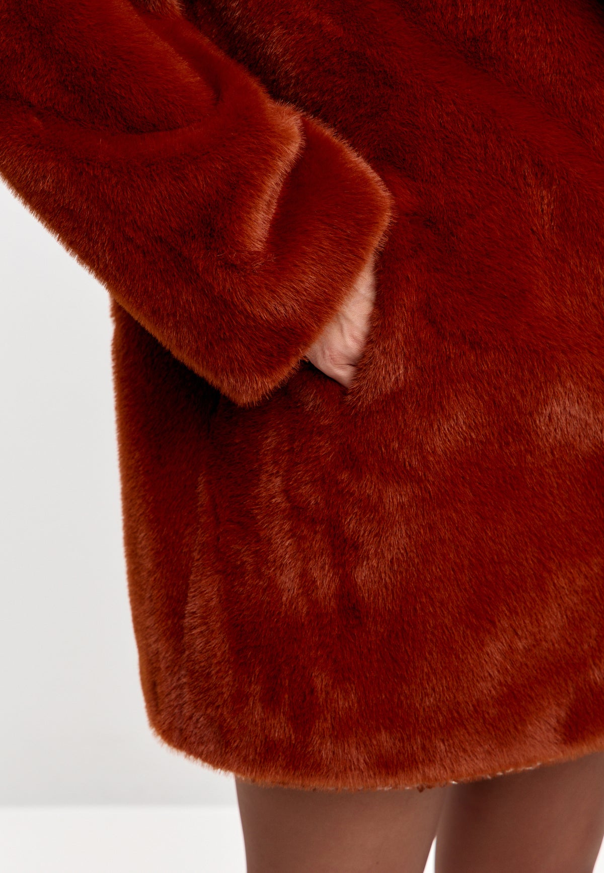 Manteau classique – Terracotta