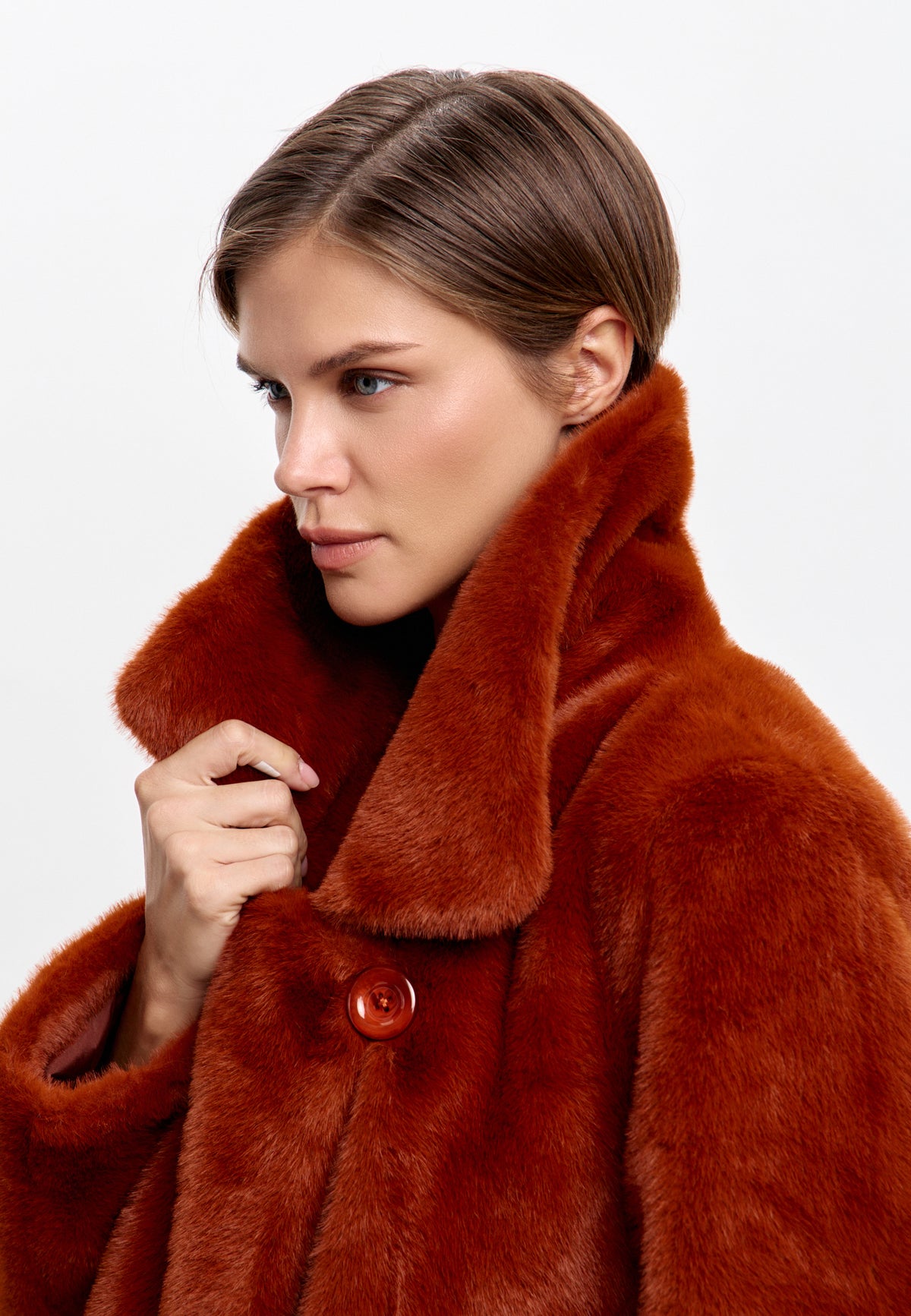 Manteau classique – Terracotta