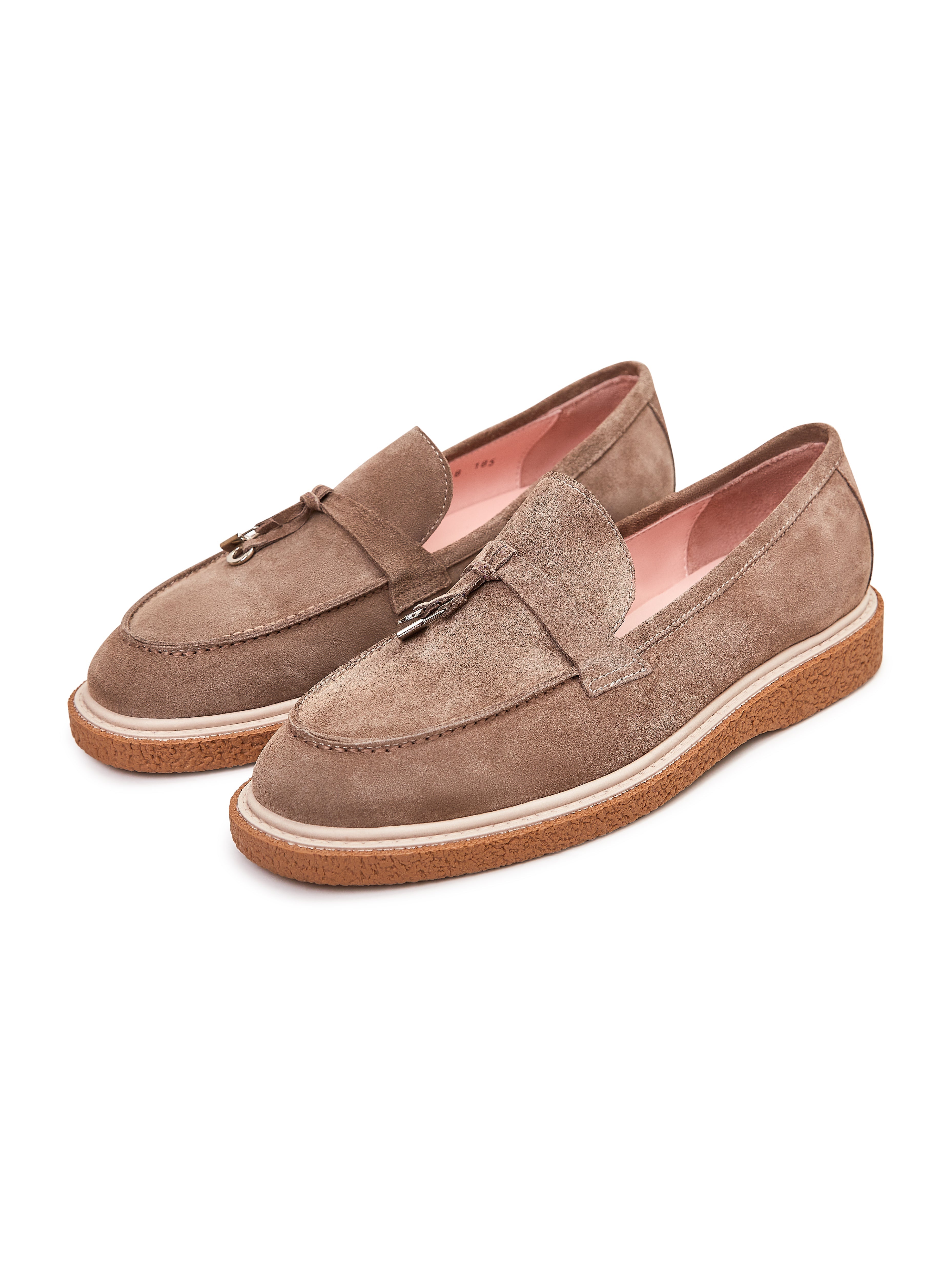 Suede Slip-On Loafers - Cesare Gaspari 