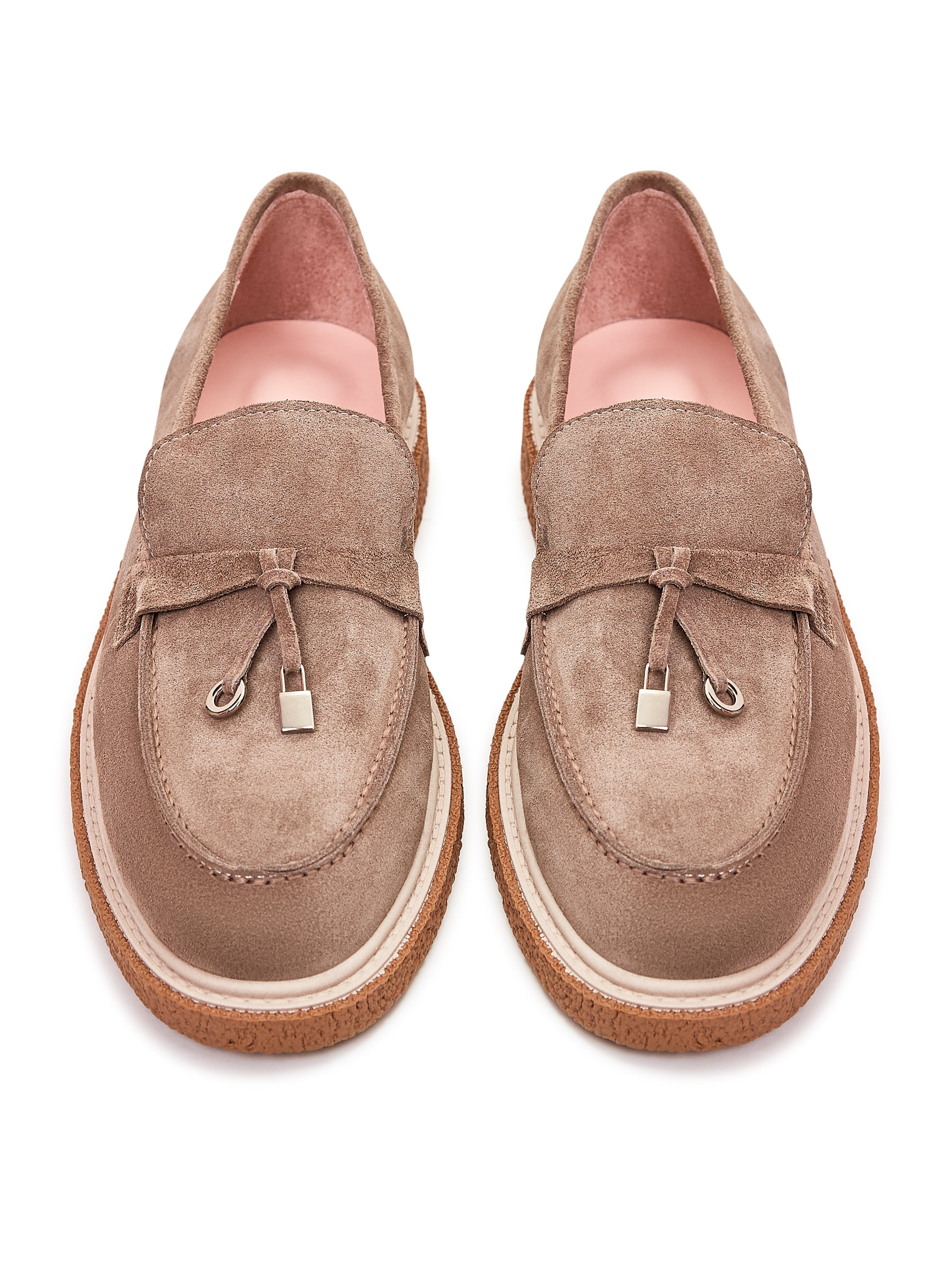 Suede Slip-On Loafers - Cesare Gaspari 