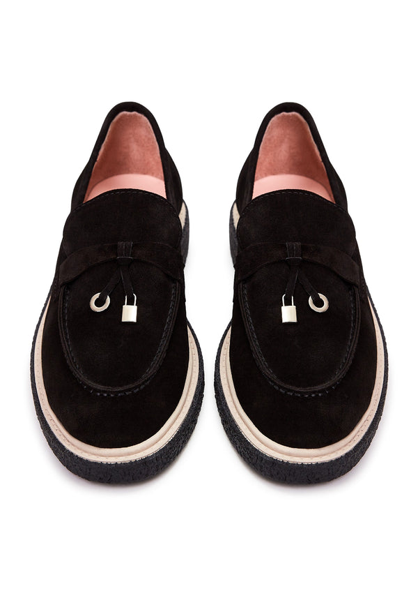 Suède Slip-On Loafers