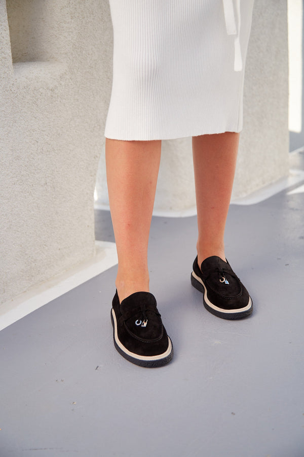 Suède Slip-On Loafers