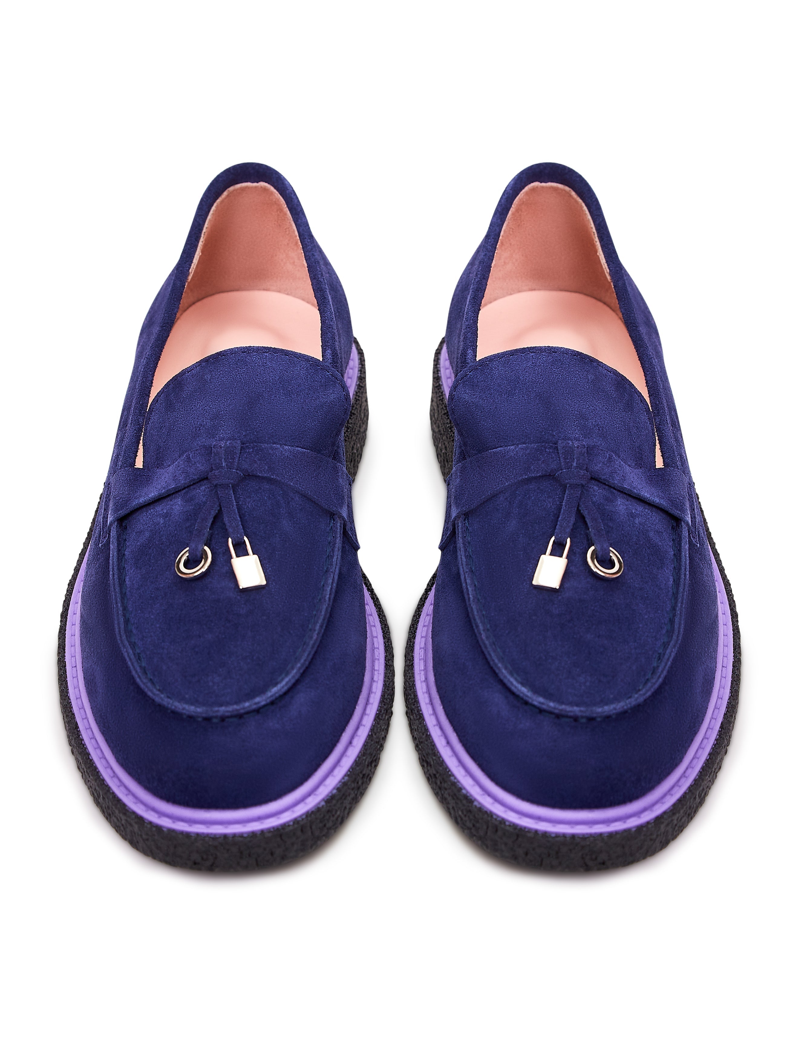 Suede Slip-On Loafers - Cesare Gaspari 