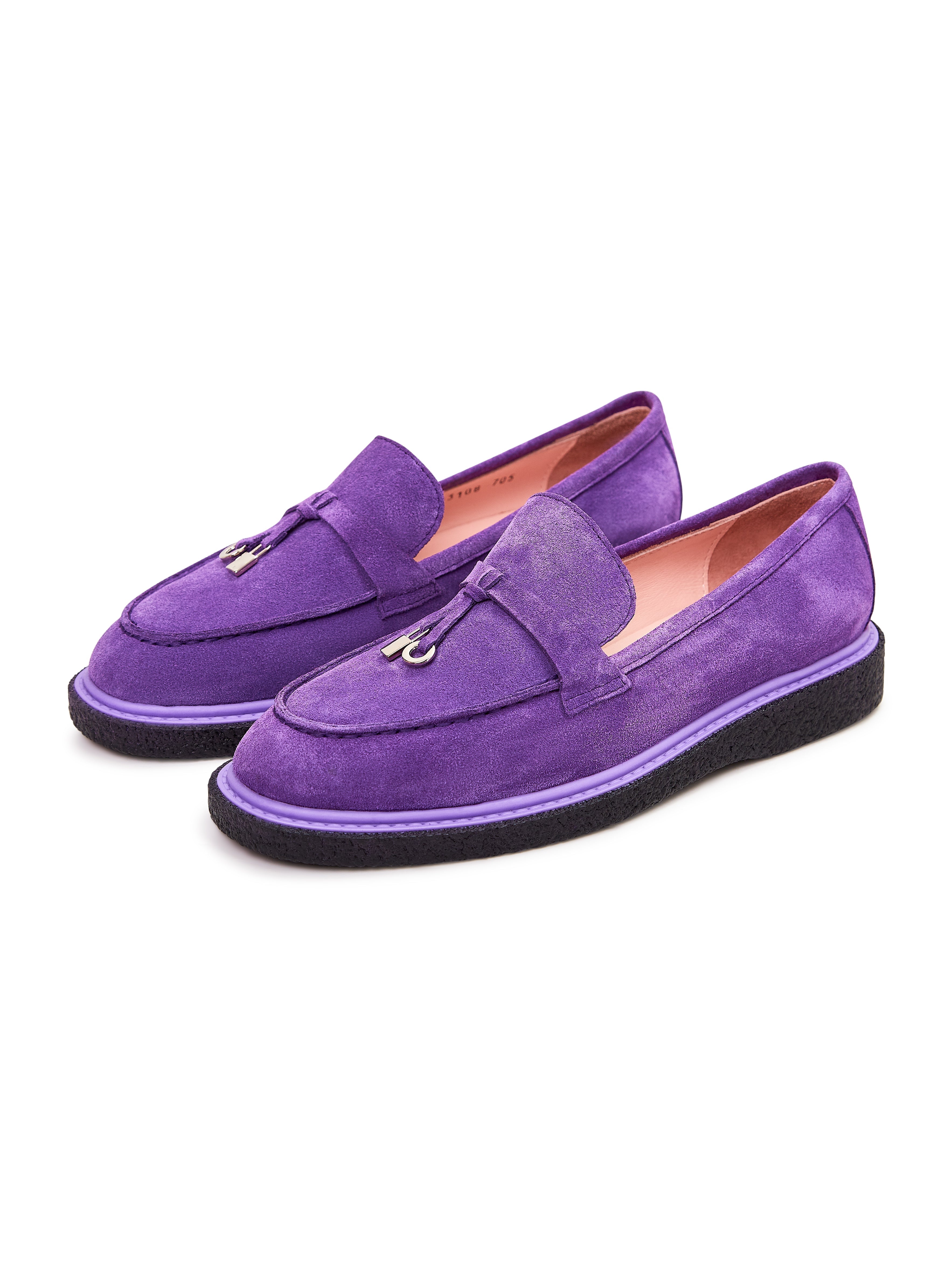 Suede Slip-On Loafers - Cesare Gaspari 