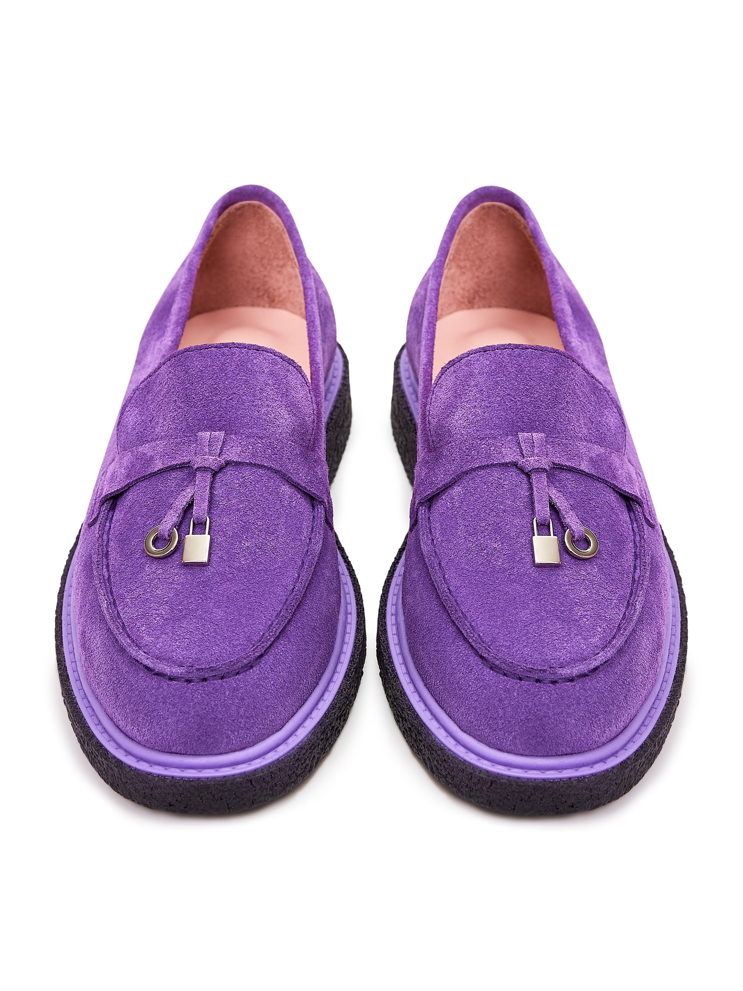 Suede Slip-On Loafers - Cesare Gaspari 