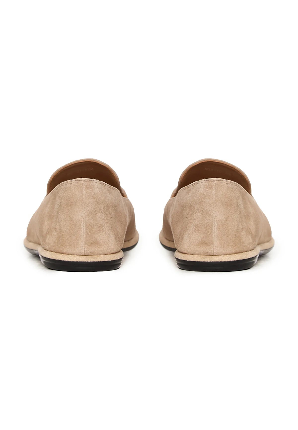 Soft Step Suede Loafers – Beige