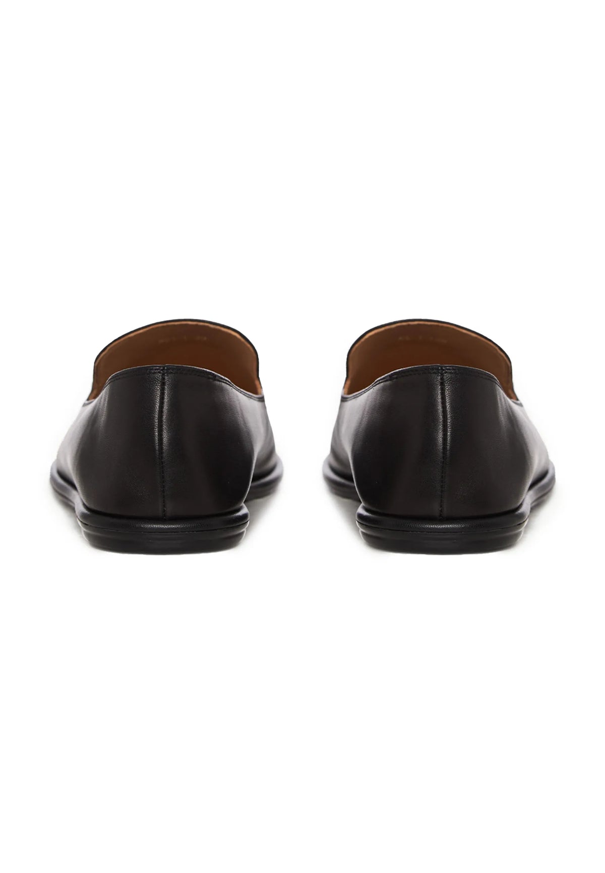 Soft Step Leather Loafers – Black