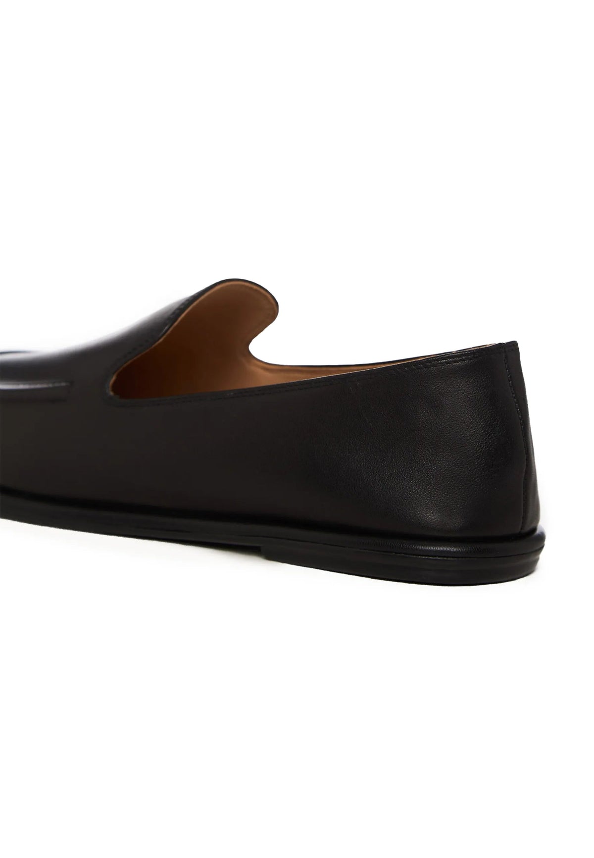 Soft Step Leather Loafers – Black