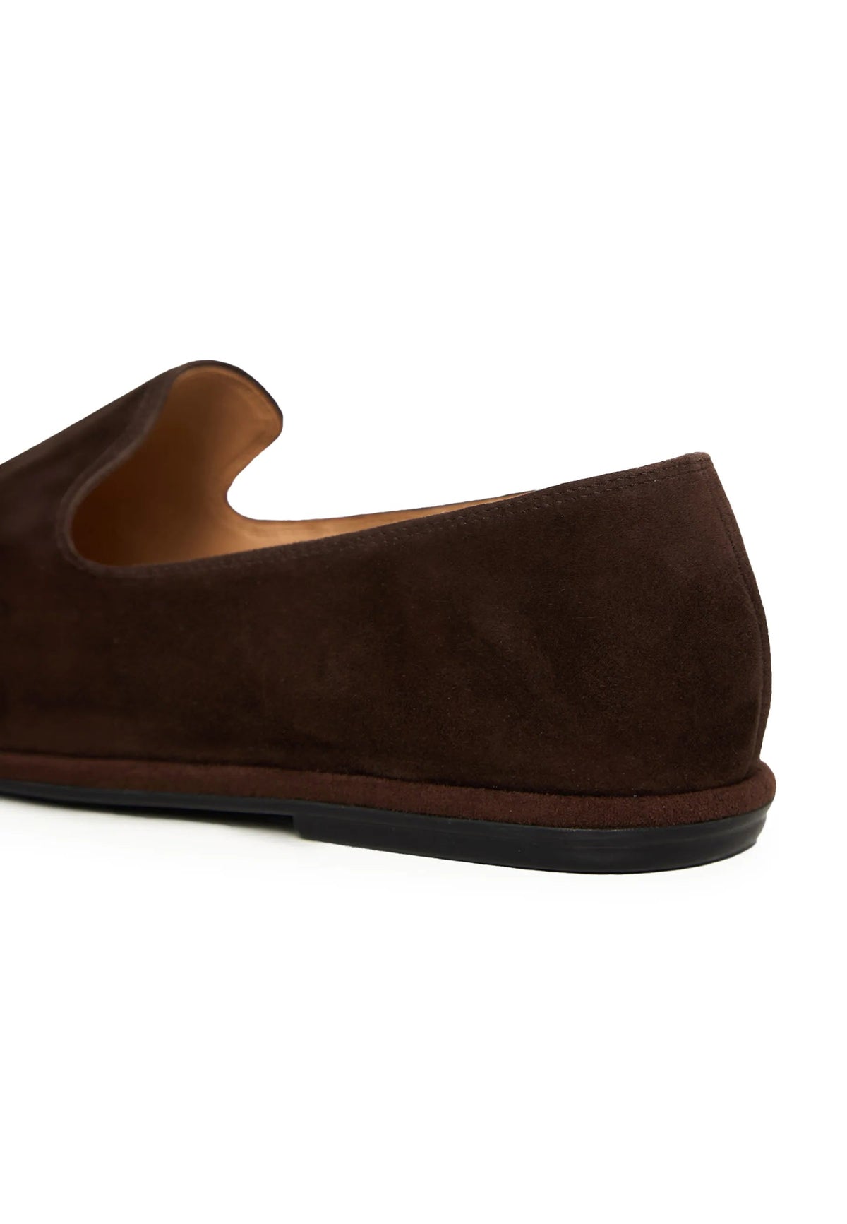 Soft Step Suede Loafers – Brown