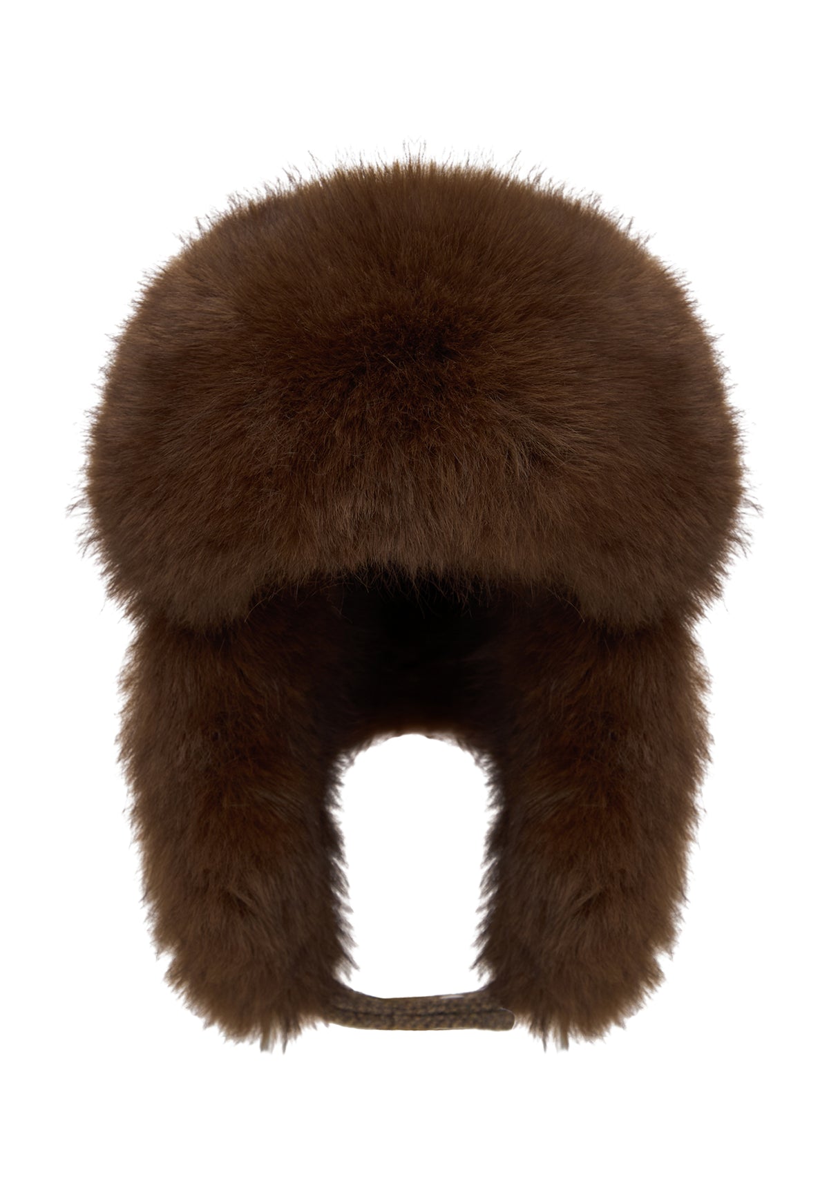 Wool Trapper Hat - Light Brown