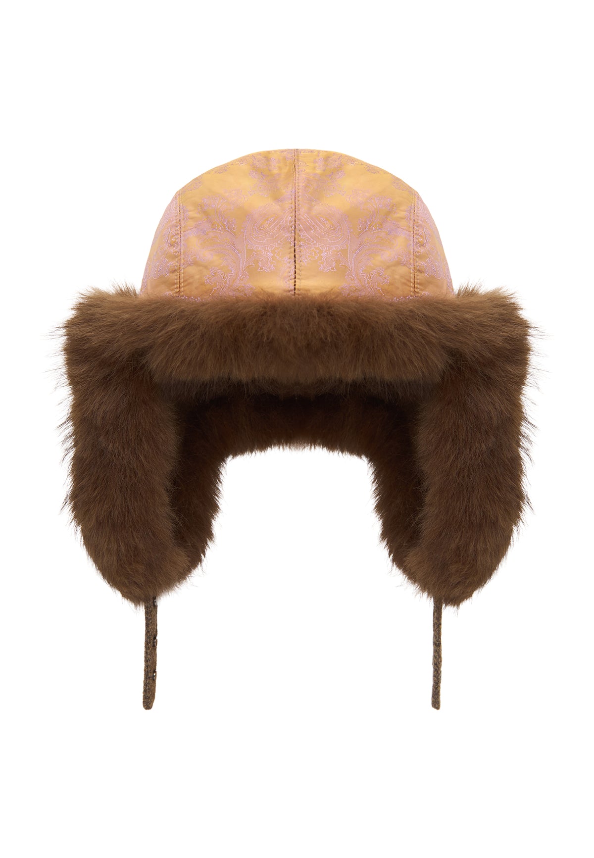 Wool Trapper Hat - Light Brown