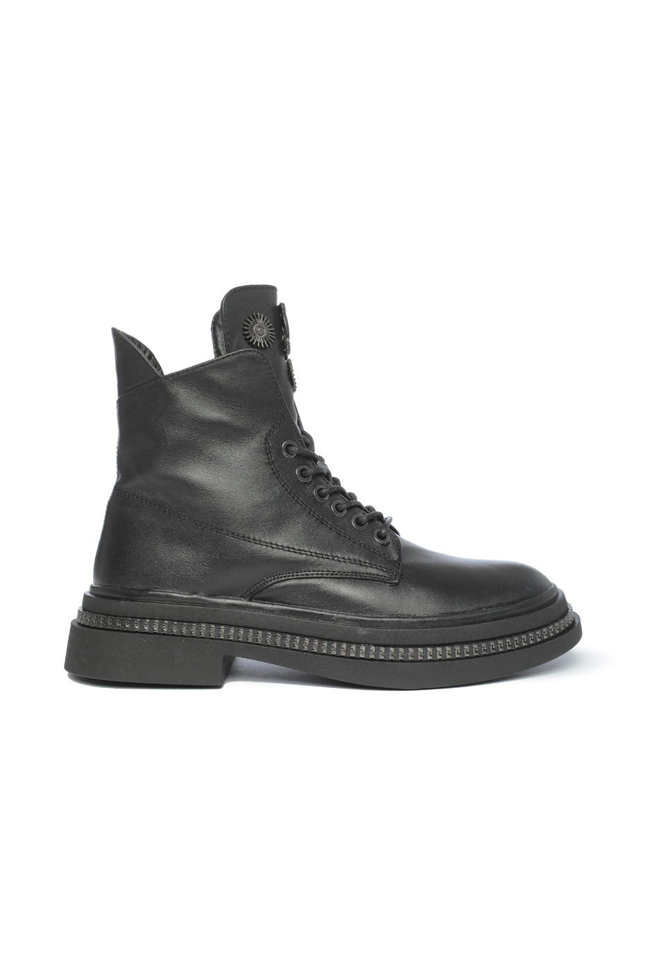 High-Lace Combat Boots