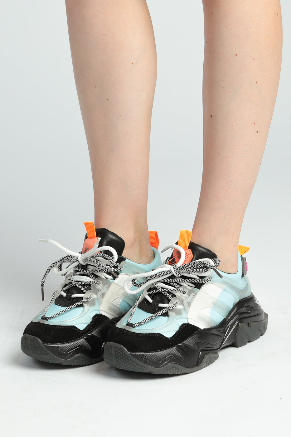 Pulse Transparent Chunky Sneakers - Blau