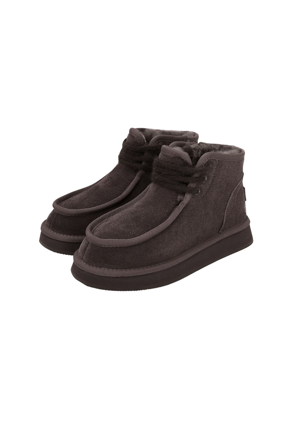 Bottines Cozy Trek – Moka