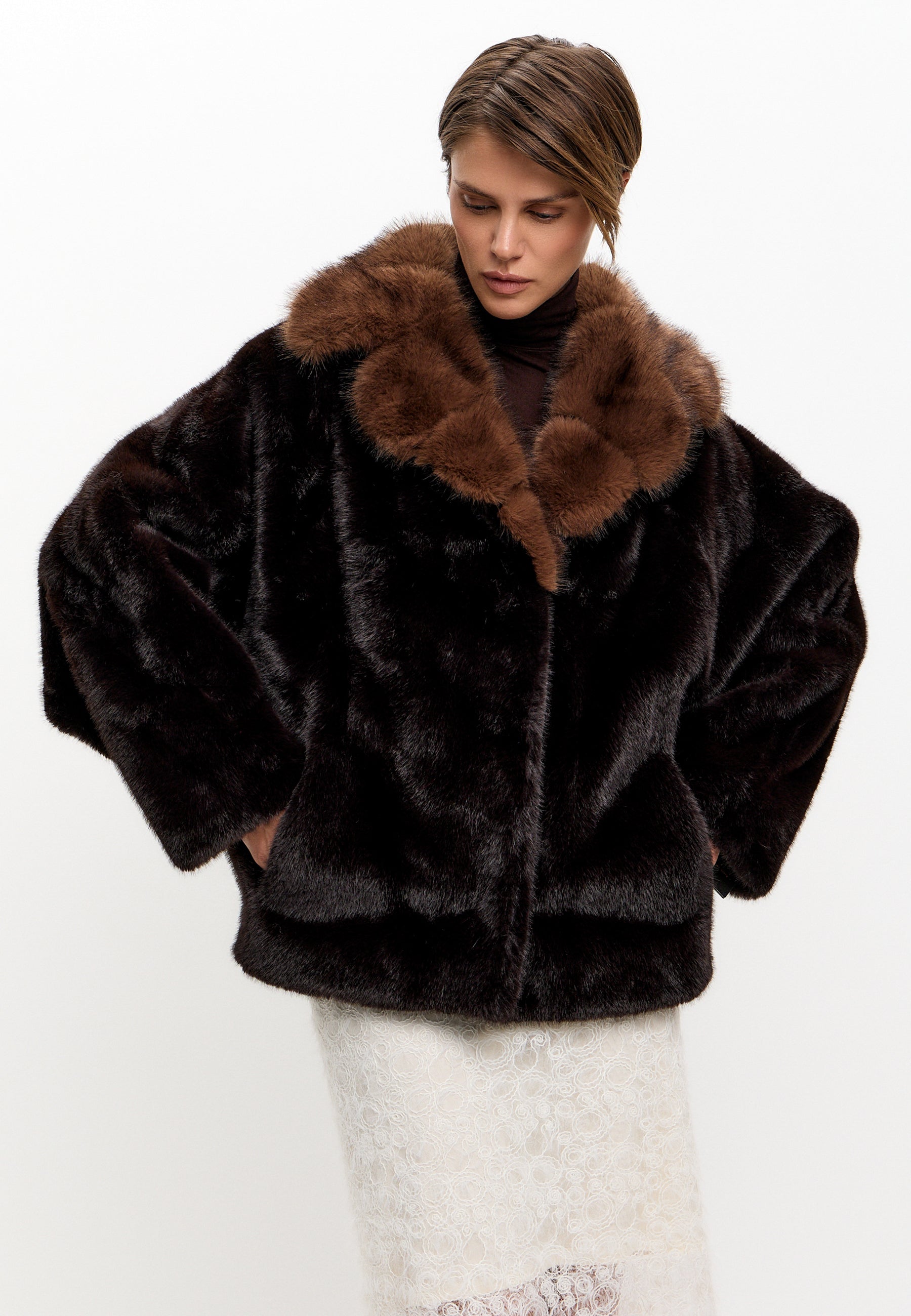 Faux Jacket Arena - Brown