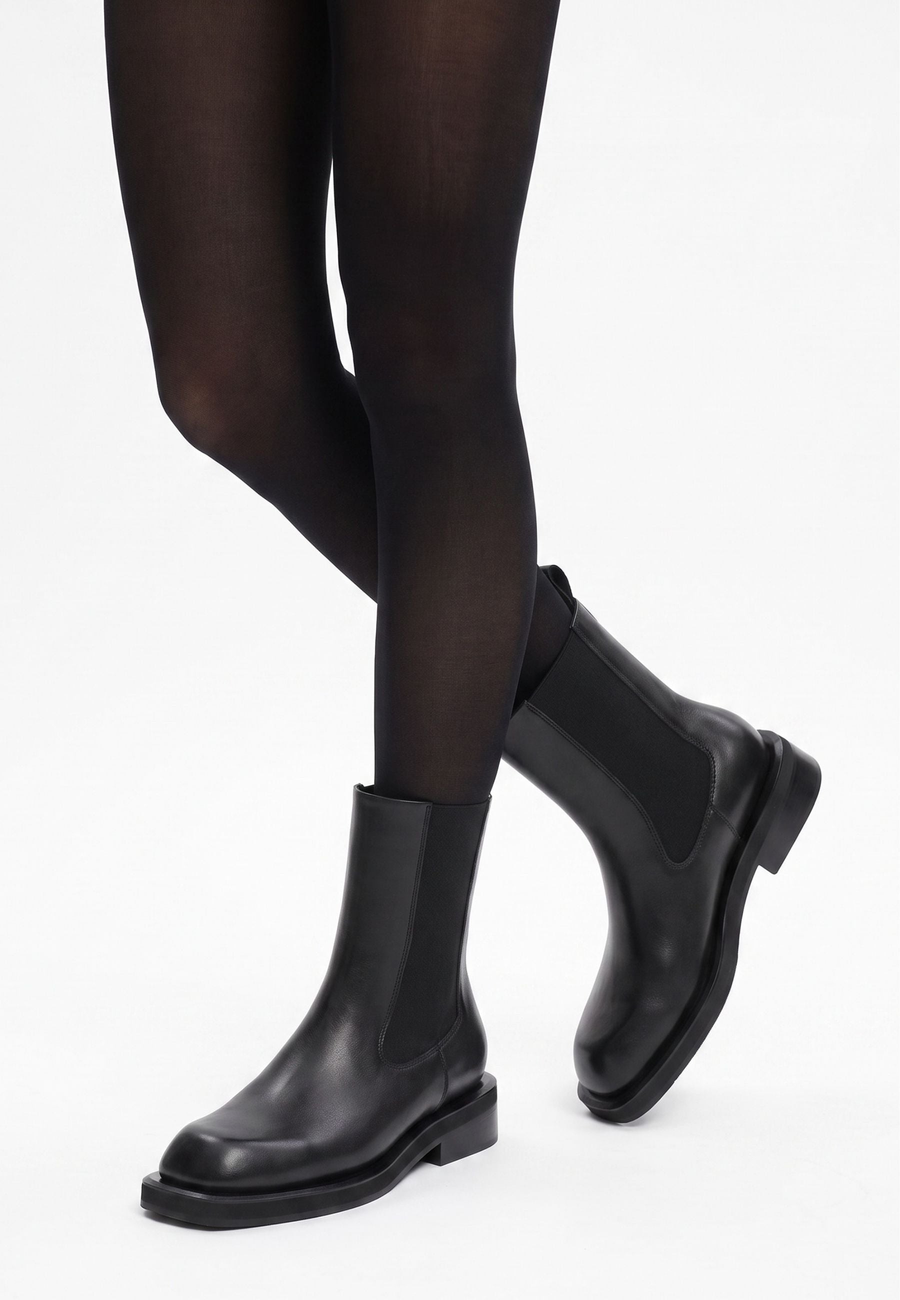 Botas Chelsea de piel