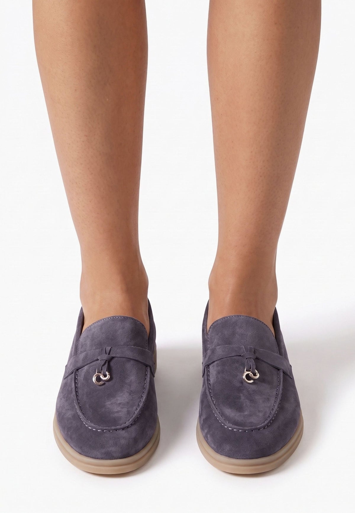 Mocassini con platform Aurelia – Grigio