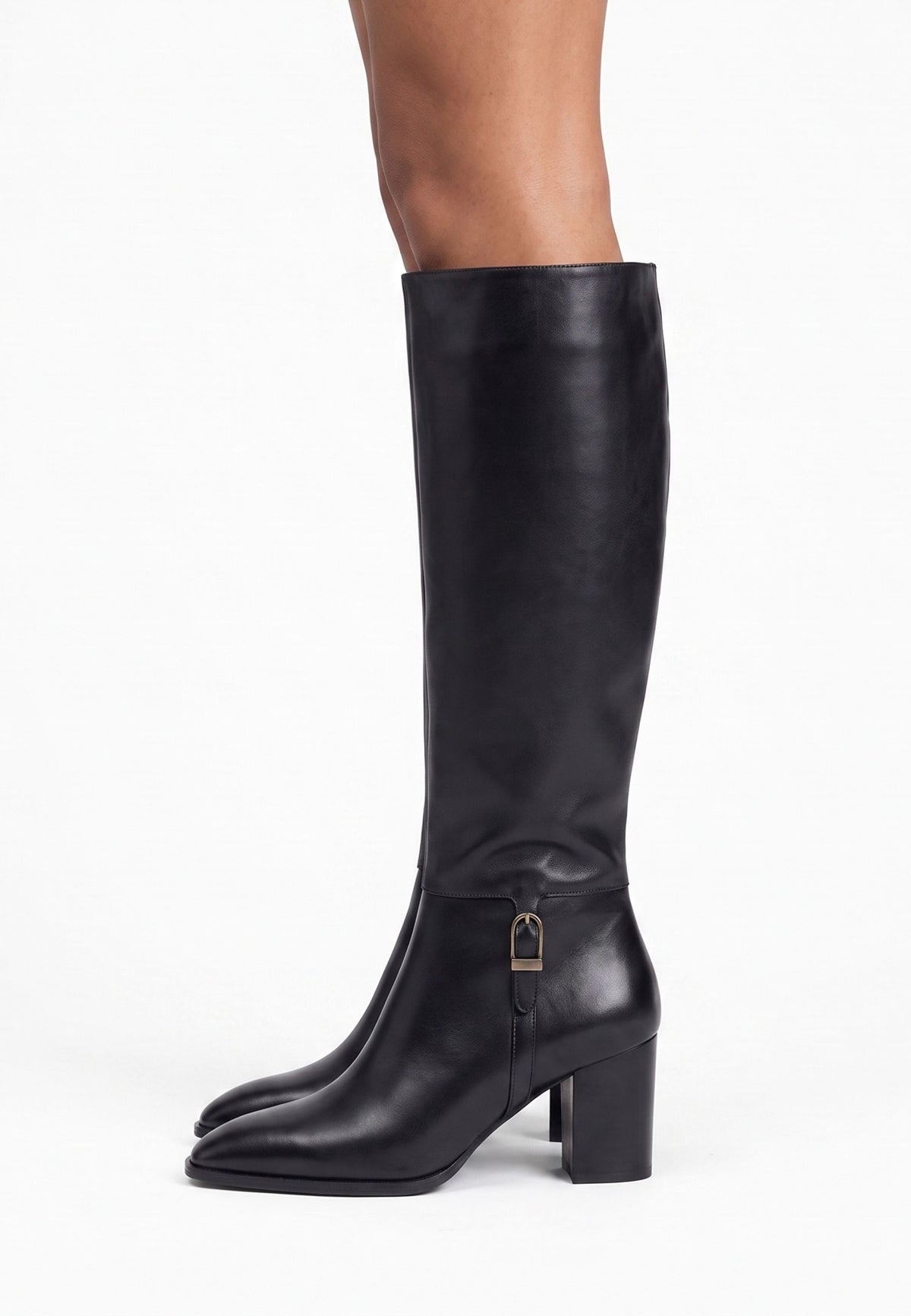 Over-the-Knee Block Heel Boots