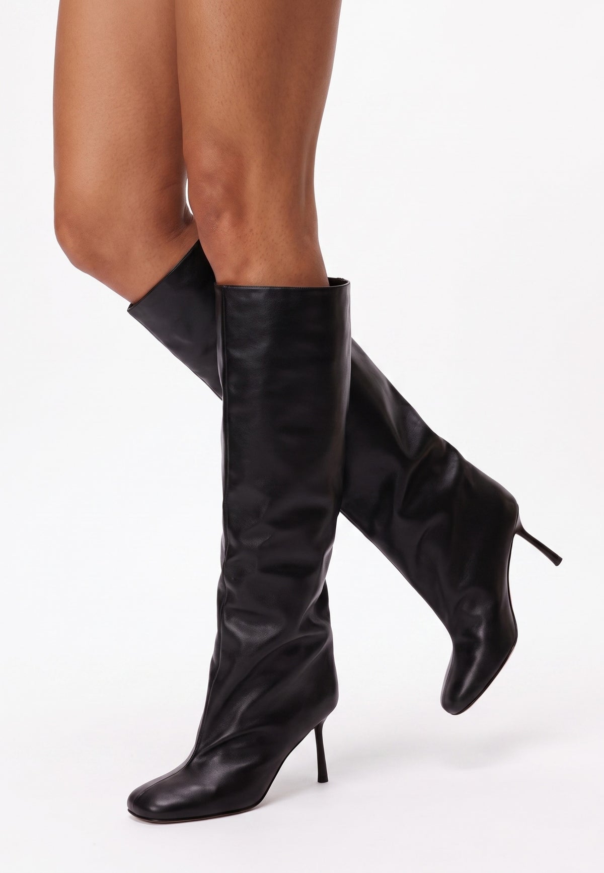 Botines de tacón stiletto – Negro