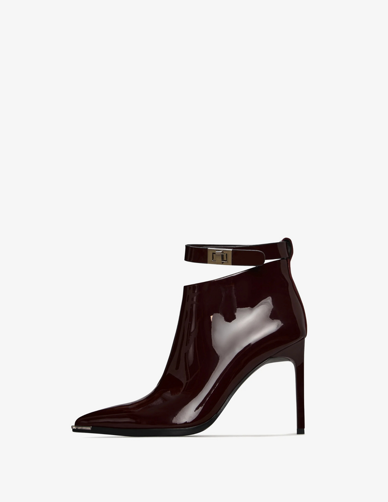 Midnight Charm Stiletto Boots - Black