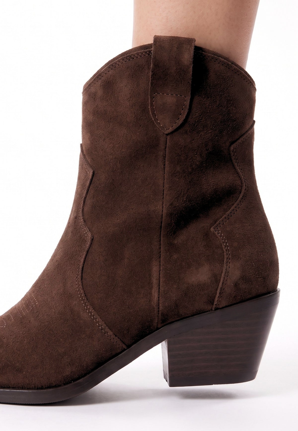 Low-shaft Cowboy Boots Hazel - Brown
