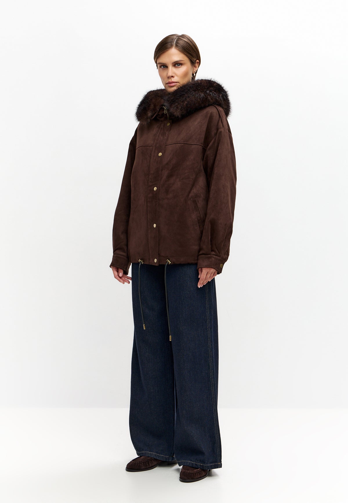 Cappotto invernale imbottito in lana
